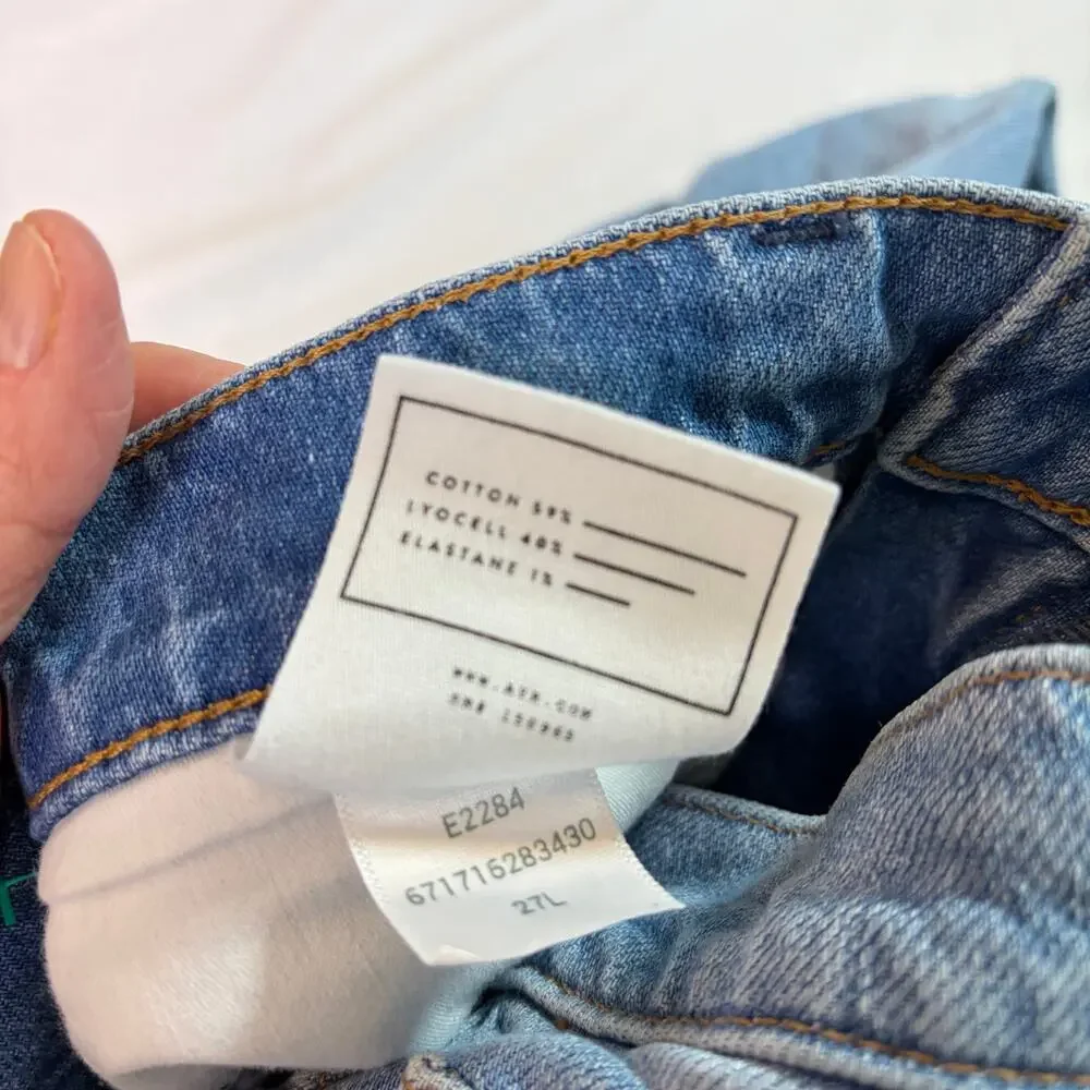 AYR Light Blue Straight Leg Jeans